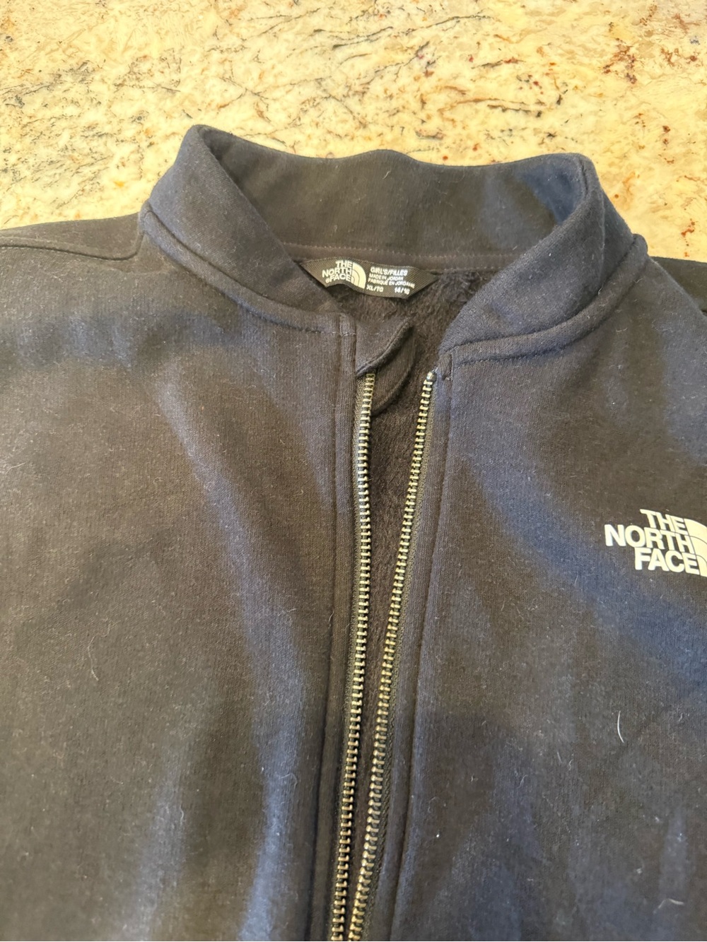 The North Face Black Lightweight Zip-Up Shirt Jacket